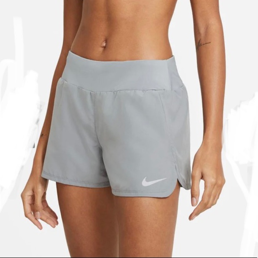 NWT Nike Women's Crew "Grey" Running Shorts Size S